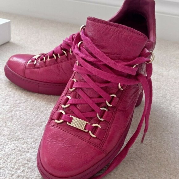 Balenciaga Shoes | Pink Balenciaga Sneakers Size 636 | Poshmark